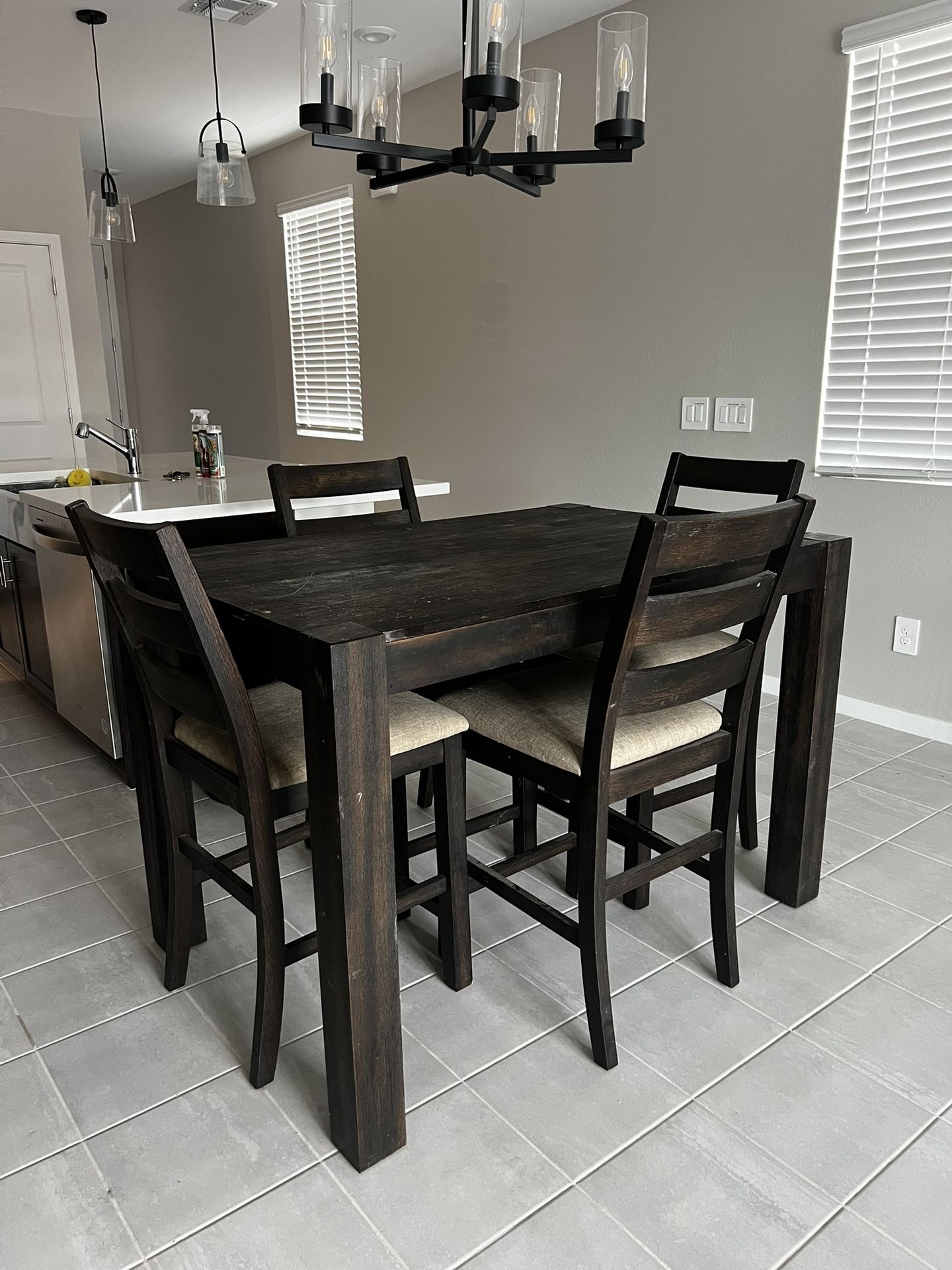 Ashley Dining Table Counter Height 