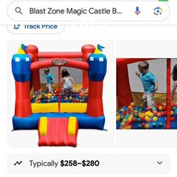 Blast Zone Magic Bouncy House