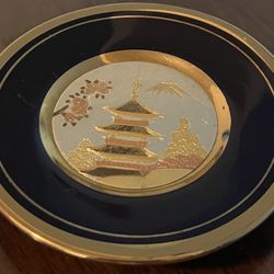 24k Gold Finished Tea Coaster
