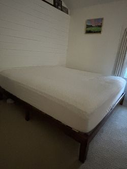 King Size Bed Frame, Espresso