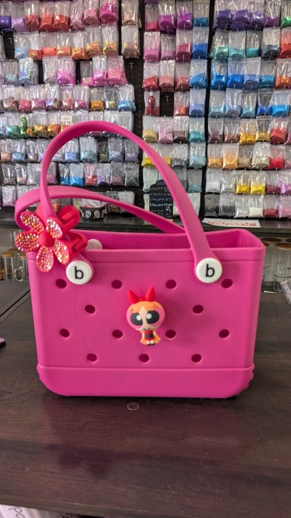 3d Blossom Bag Charm