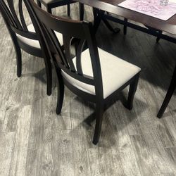 Chair wooden upholstered