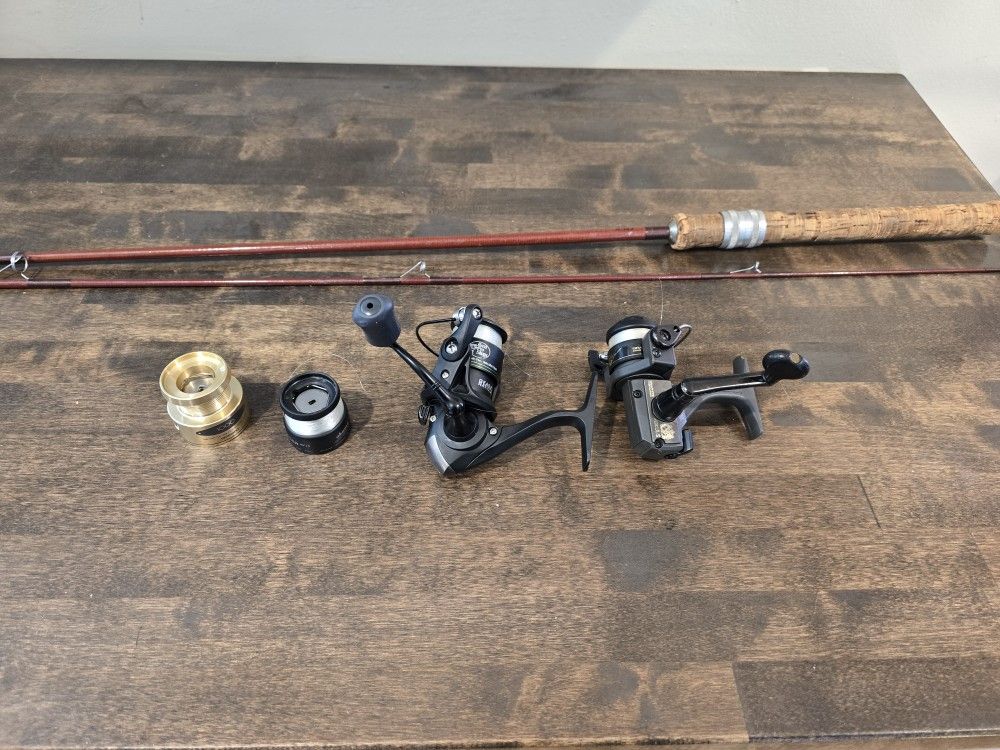 2 Small Fishing Reels