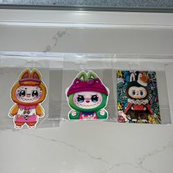 Labubu 3D Stickers 