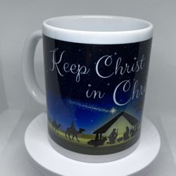 Coffee mug - Christmas Keep Christ In Christmas