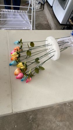 Hand Made Glass Roses From Hawaii