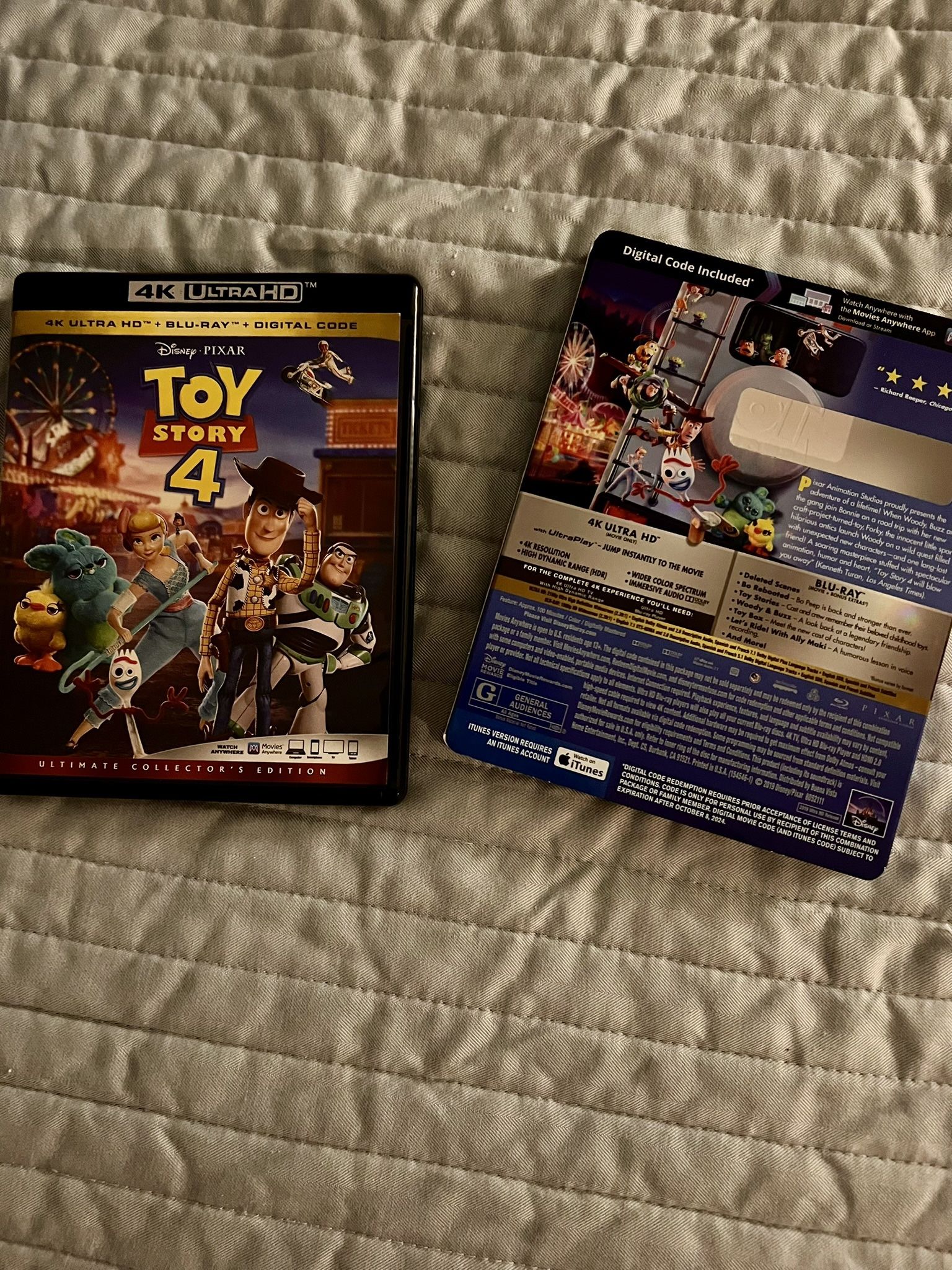 Pixar’s Toy Story 4 4K Ultra Blu-ray 