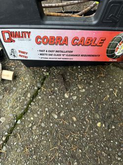 Quality Chain 1042 Cobra Passenger Cable Tire Chains