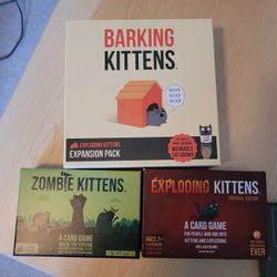 Barking Zombie Exploding Kittens Card Games
