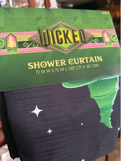 Shower curtain wicked