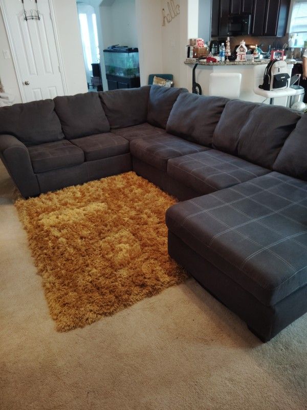 Large Grey Sectional 