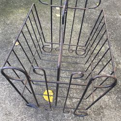 Vintage mid century wire magazine/record  rack