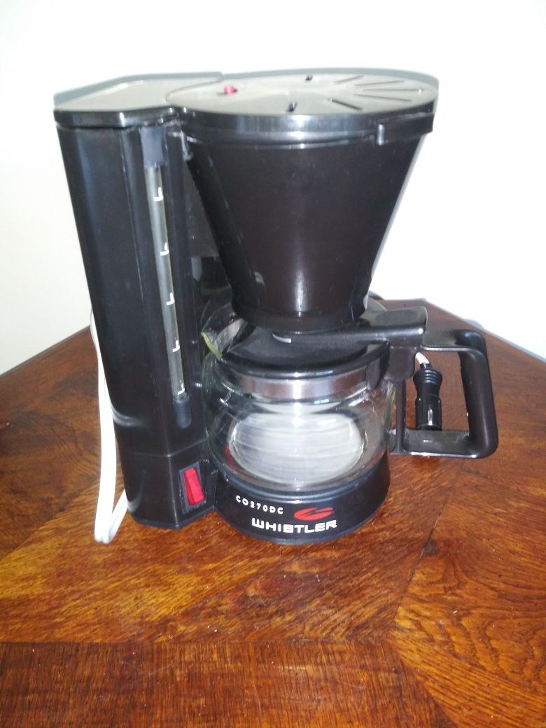 Coffee Maker 5 cup works in car