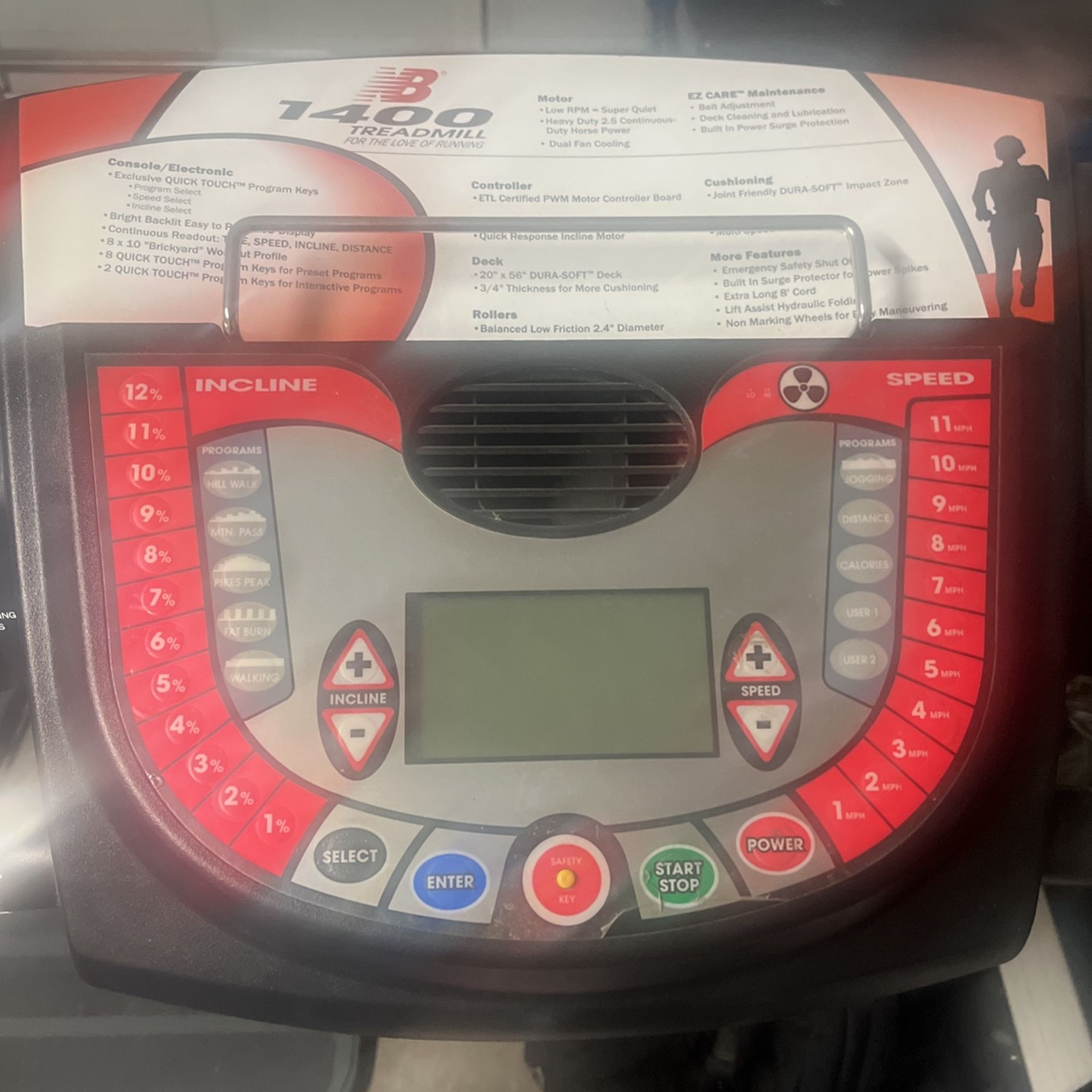 New balance 1400 Treadmill