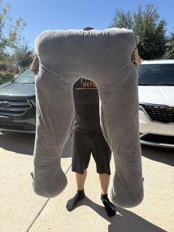 U Shaped Body Pillow For Pregnancy Or As A Reading Pillow