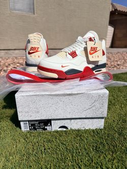 Nike Air Bike Jordan 4 Retro OG Nigel Sylvester Brick After Brick NEW/RECEIPT SIZE: 8 FIRM $270 ONLY!
