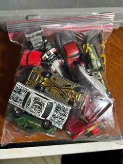 Lot of Hot Wheels Die-Cast Cars