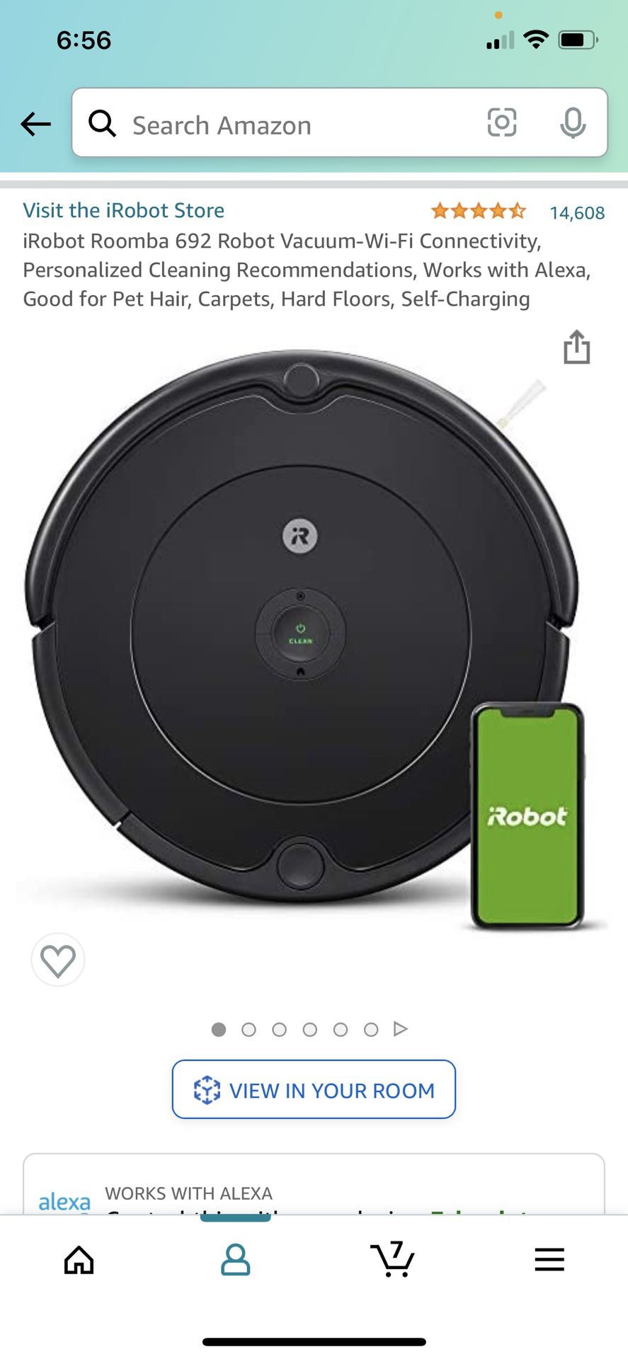 Used iRobot Roomba 692 