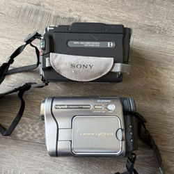 2 Sony Camcorders 