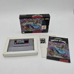 Teenage Mutant Ninja Turtles IV Turtles in Time (Super Nintendo SNES, 1992)