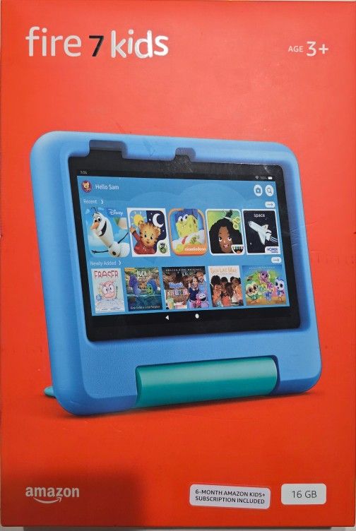 New Sealed, Amazon Fire 7 Kids