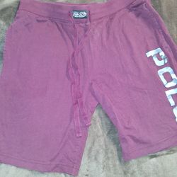 Wine Red POLO Shorts