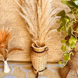 Small Wicker Vase