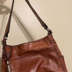 Fossil Handbag Real Leather 