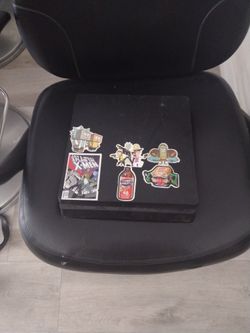 Ps4 slim and salon barber shop chair for sell  ps4 don't work both 120$