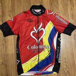 Colombia Men’s Cycling Jersey Size Medium