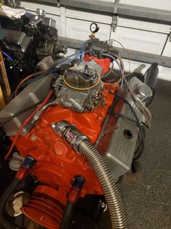 350 small block chevy motor ( fresh rebuild)