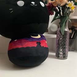 Halloween Black Kitty  Plushie