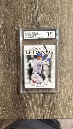 Shohei Ohtani Gem Mint 10