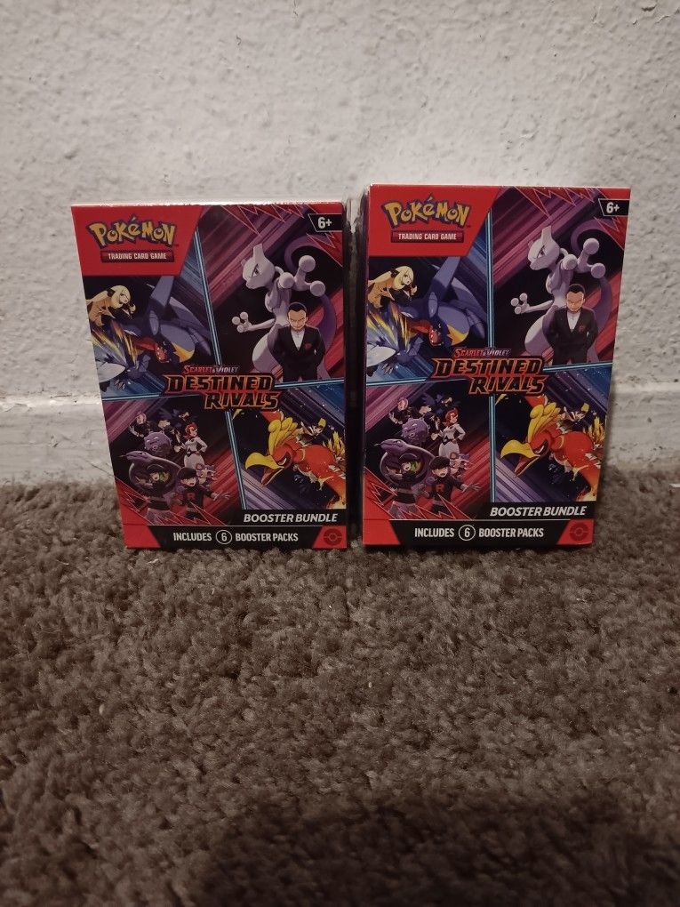 Pokémon Destined Rivals Booster Bundles