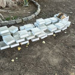 Crystal Blocks For Home Decor 43 Pieces 