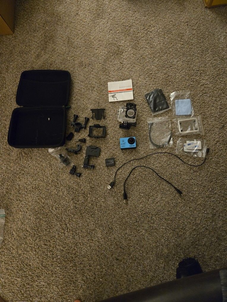 ODRVM 1080P Waterproof Wi-Fi Action Camera