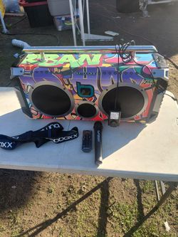 Bumpboxx Flare8 Bluetooth Boombox Speaker