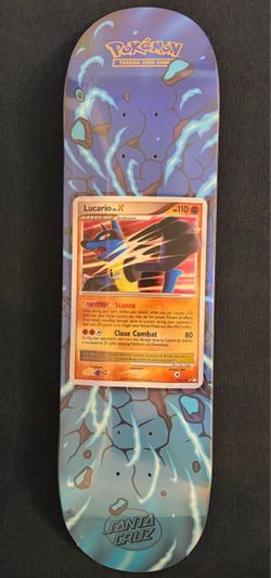 Santa Cruz x Pokémon Lucario Skateboard