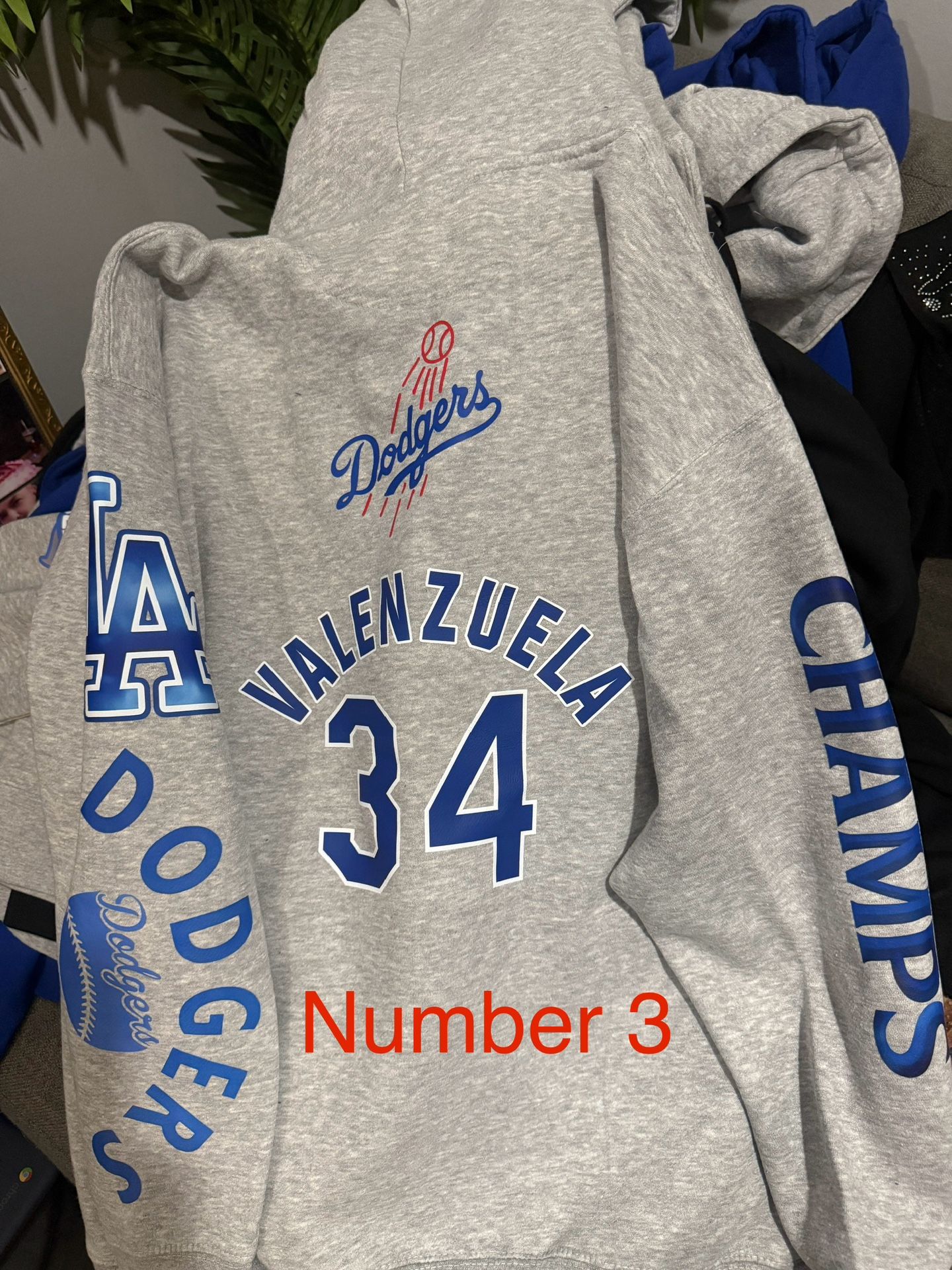 Dodgers Custom Hoodie 
