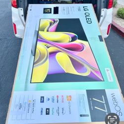 77 Tv OLED Smart 4K Hdtv $55 Down On Financing Free Delivery 6  Month Warranty