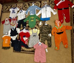 Brandnew baby boy clothes 6 to 12 months