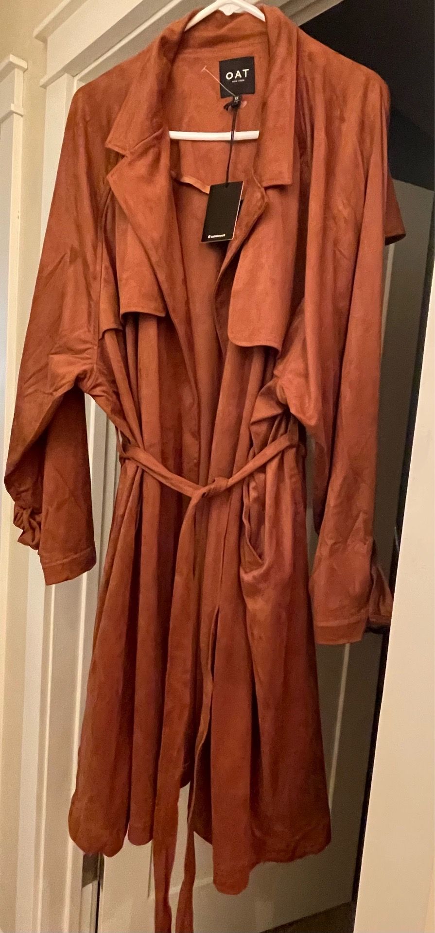 NEW - OAT NY Tench Coat