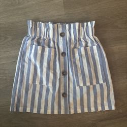 Pin stripe skirt XS