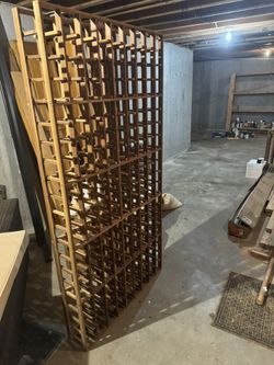 Vintage Wine Rack Red Cedar