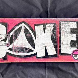 Baker x Active Riley Hawk Skateboard Deck 8.5” Thrasher