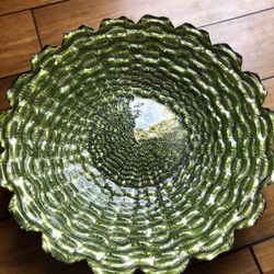 Glass Decorative Plate