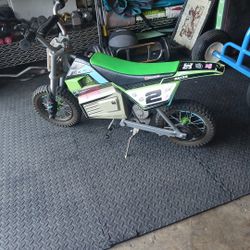 It Is A Razer Electric Mountain Bike