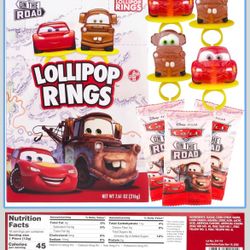 Cars Ring Pops