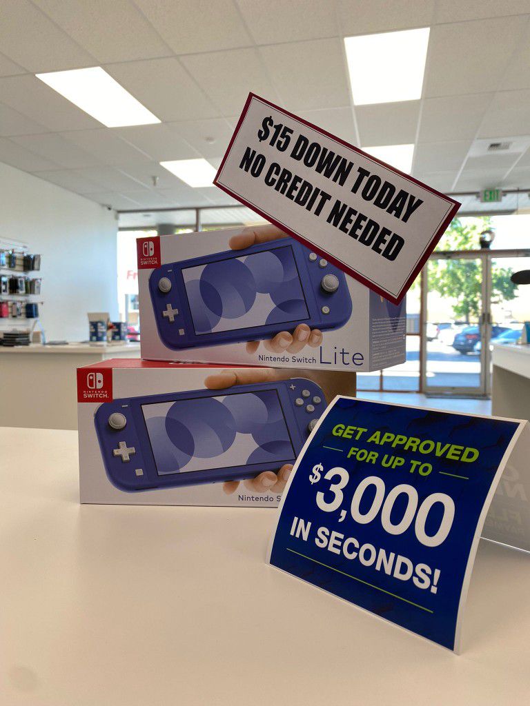 Nintendo Switch Lite New-$15 To Take It Home Today 