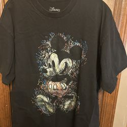 Disney mickey mouse Mens shirt size XL Patriotic
